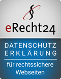 eRecht24 - Datenschutzerklärung für rechttsichere Webseiten